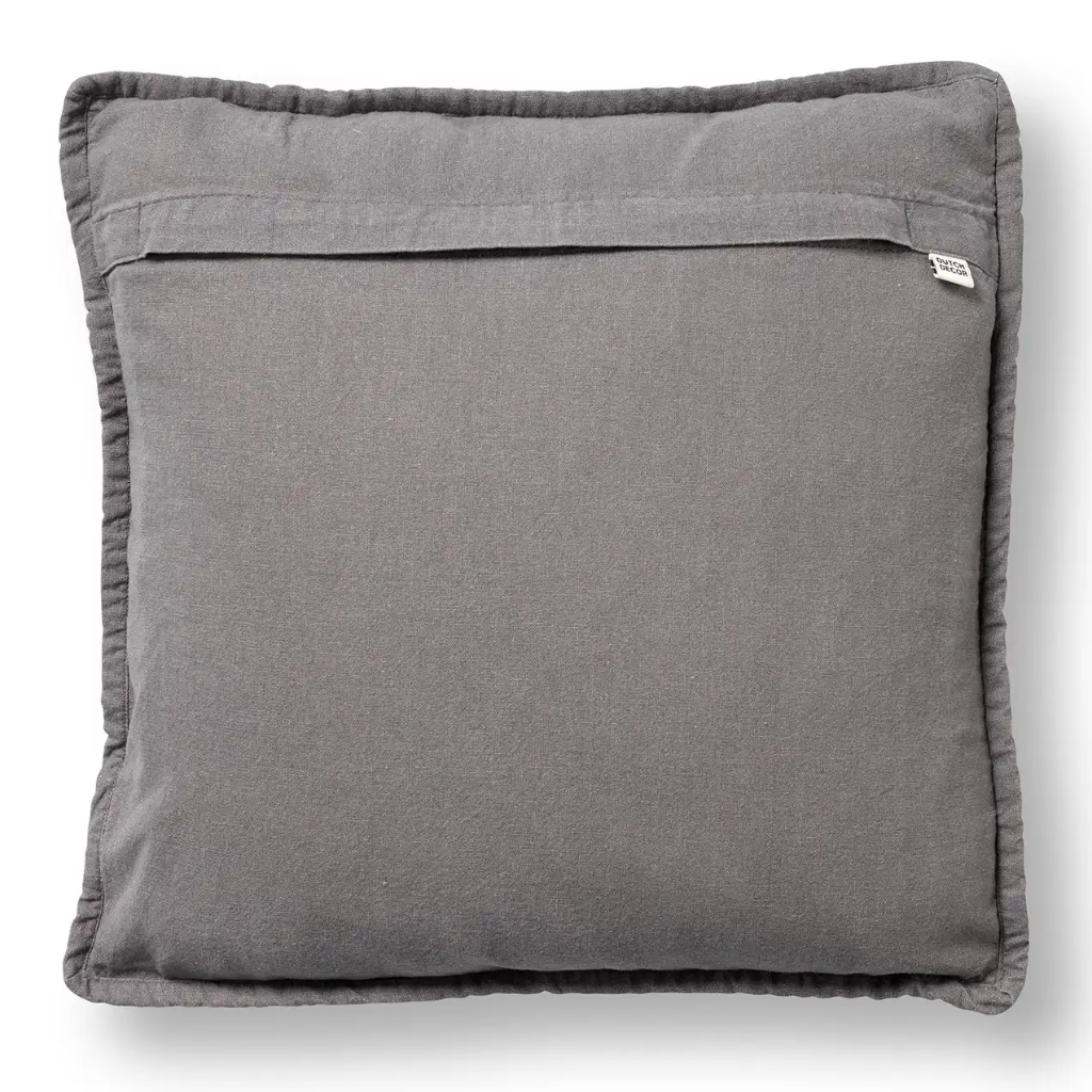 Zierkissen "Bowie" Baumwolle Stone-washed 45 x 45 cm