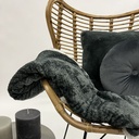 Wohndecke Fleece mit Sherpa-Futter "Cody" 150 x 200 cm