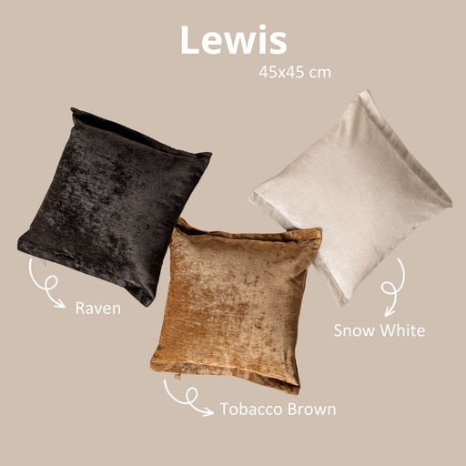 Zierkissen "Lewis" 45 x 45 cm
